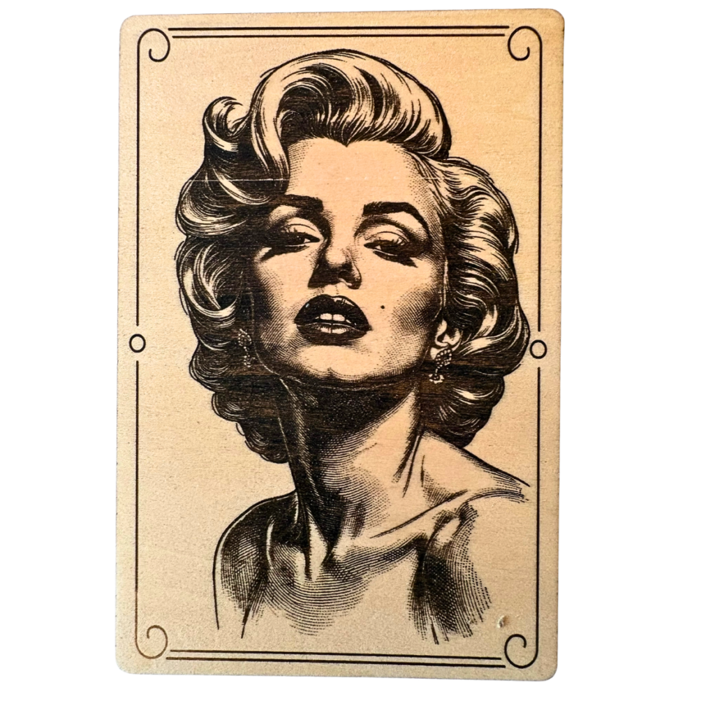 Carte postale de Marylin Monroe