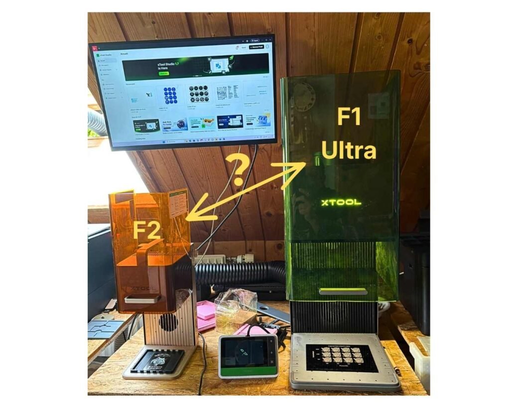 xTool F1 ultra ou F2